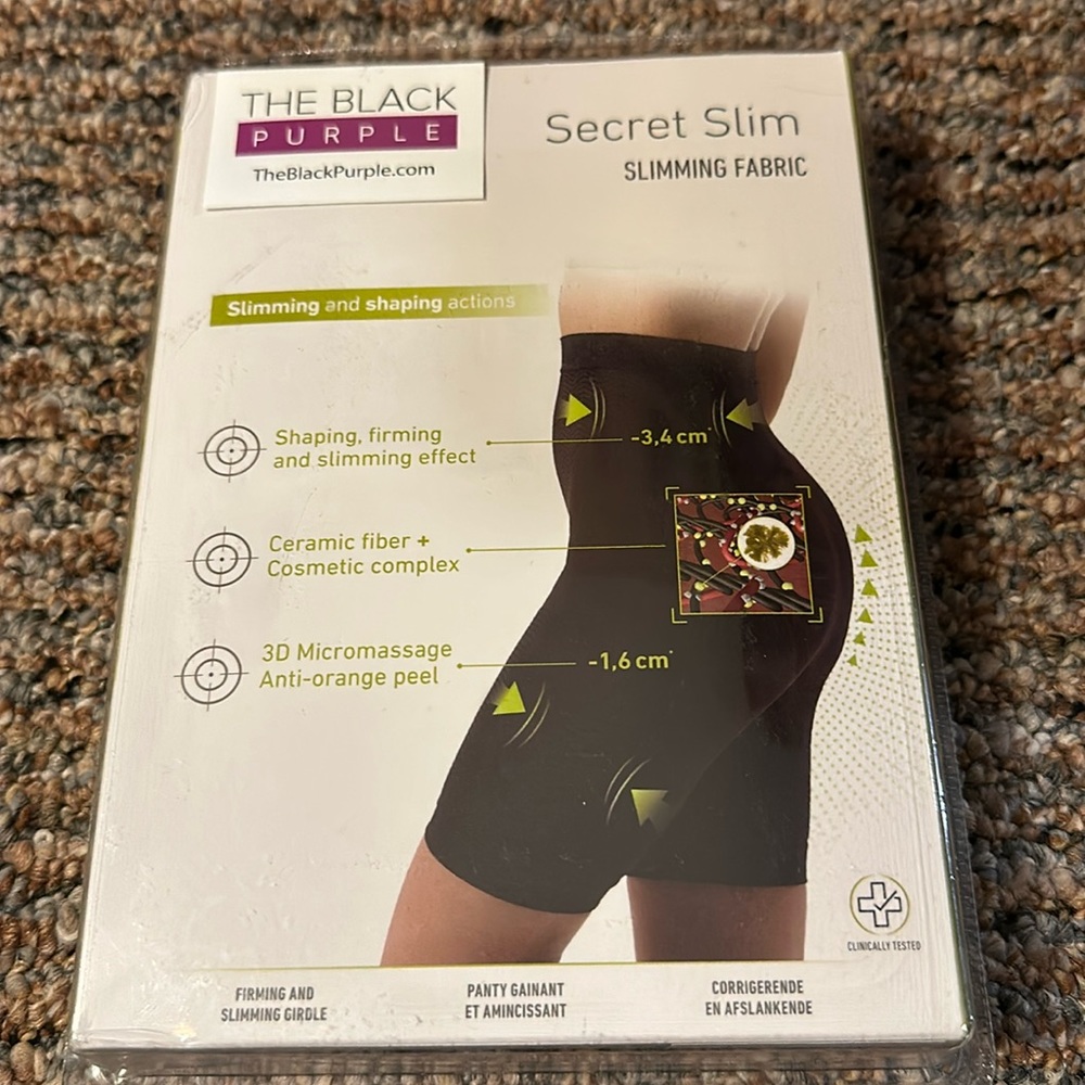 The Black Purple Slimming Spandex